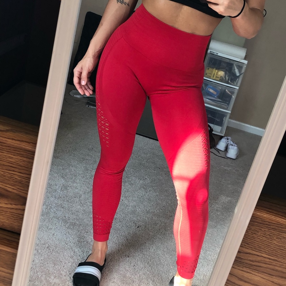 Brilliant Red Leggings